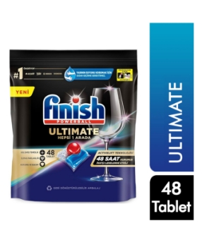 finish, finiş, bulaşık makinesi kapsülü, finish powerball tablet, bulaşık makinesi tableti,48'li tablet,bulaşık tableti