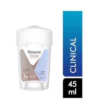 rexona,clinical stick,rexona stick,rexona woman,rexona shower clean,45 ml stick