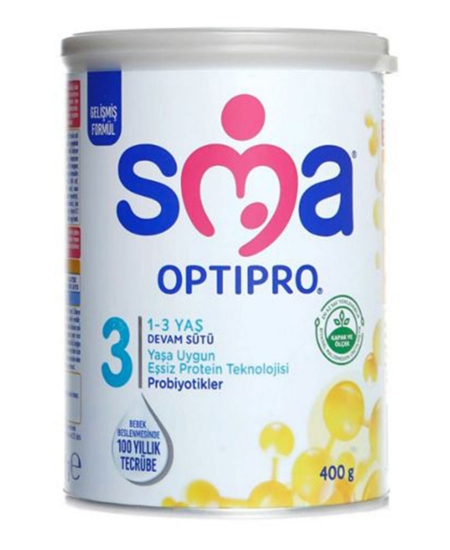 sma,SMA Optipro Probiyotik,SMA Optipro Probiyotik 3,Bebek Sütü ,Bebek Sütü 400 Gr,SMA Bebek Sütü 400 Gr