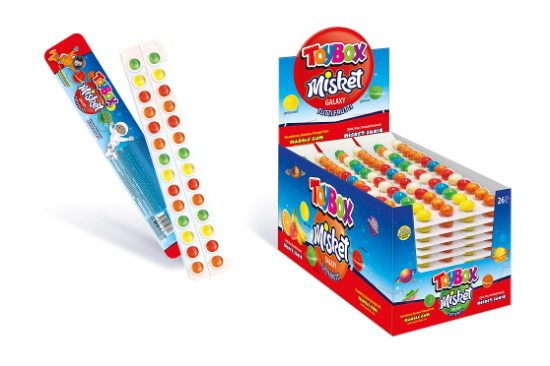 Toybox Misket Galaxy Sakız 28 gr