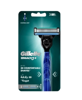 Resim Gillette Mach 3 Tıraş Makinesi + 2 Yedek Bıçak