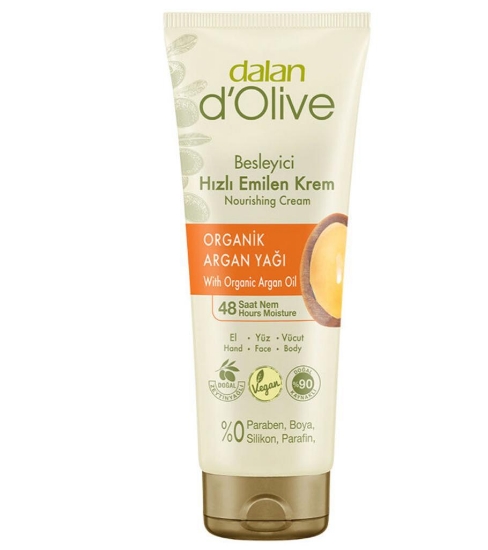 Dalan Dolive Krem 250 ml Tüp - Argan Yağlı