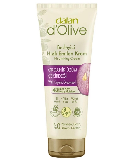 Dalan Dolive Krem 250 ml Tüp - Üzüm Çekirdeği