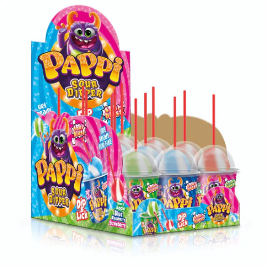 Pappi Meyve Tozlu  Lolipop