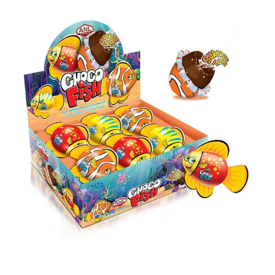 Anl Choco Fish 55 GR Oyuncaklı Figür Çikolata