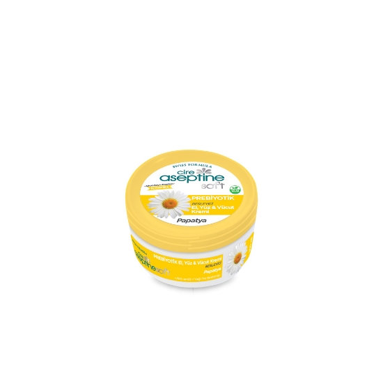 Cire Aseptine 200Ml Kavanoz Soft Krem Papatya