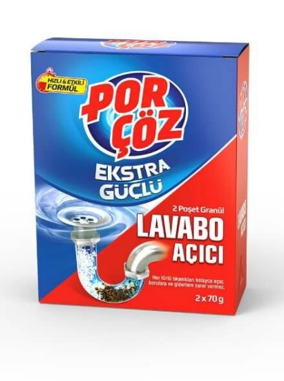 Porçöz Lavabo Açıcı Granül 2X50 Gr
