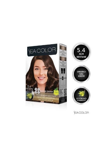 Sea Color Saç Boyası / 5.4  (Açık Kestane  )