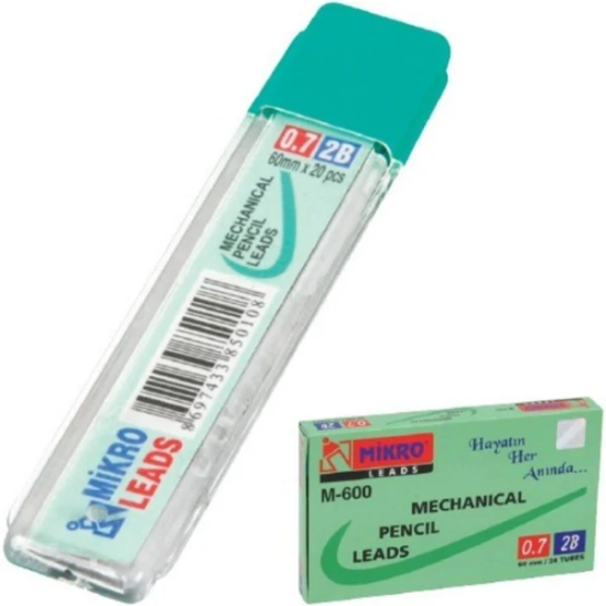Mikro 48'li Paket Kurşun Kalem Ucu 07 mm