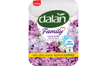 Resim Dalan Family Sabun 4X75 Gr Leylak Buketi