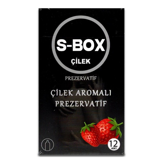 S-Box Çilek Aromalı Prezervatif 12li