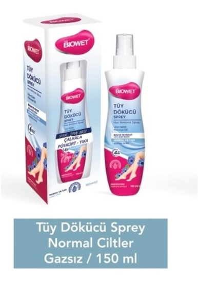 Biowet Tüy Dökücü Sprey Gazsız Normal 150 Ml