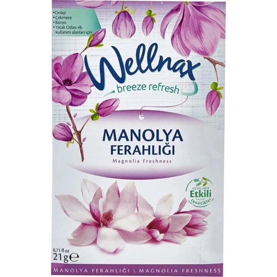 Wellnax Dolap Çekmece Ferahlatıcı Manolya Oda Kokusu