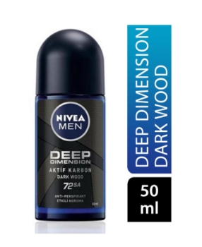 Resim Nivea Roll On 50 ml Erkek Deep Dimension