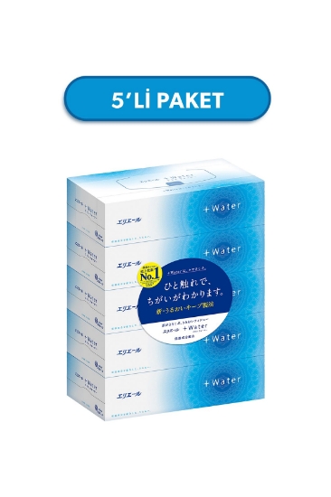 Water Kutu Mendil 5 X 180 Yaprak - Ultra Yumuşak - 900 Yaprak