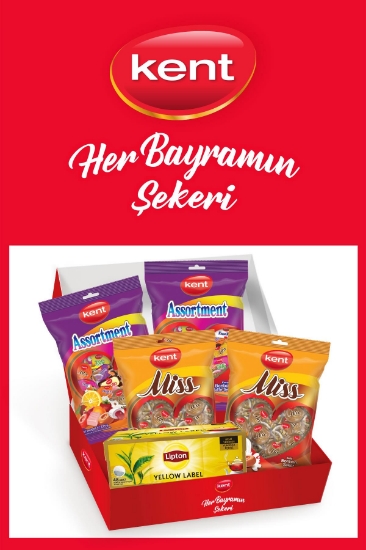 Kent Assortment & Missbonbon Sütlü Karışık Bayram Şekeri 4'lü - L