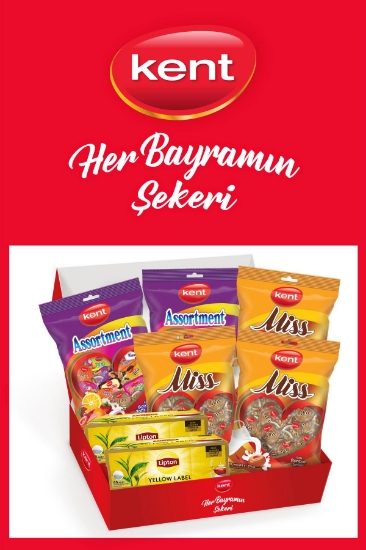 Kent Assortment & Missbonbon Sütlü Karışık Bayram Şekeri 5'li - 2