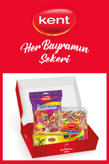 Kent Assortment & Meybon Mini Meyveli Karışık Bayram Şekeri 2'li 