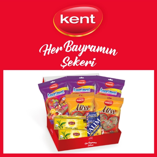 Kent Assortment & Missbonbon Sütlü Bayram Şekeri 5'li & Falım Dam