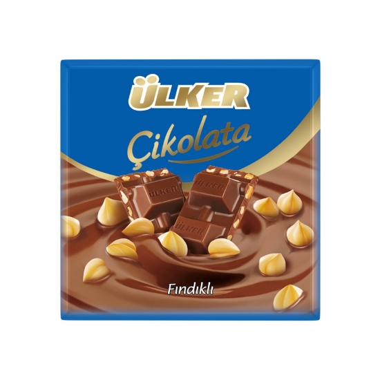 Ülker Fındıklı Sütlü Kare Çikolata 60G X 6'Lı