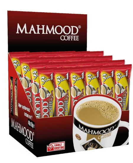 Mahmood Coffee 3'ü 1 Arada Kahve 18 gr x 48 Adet