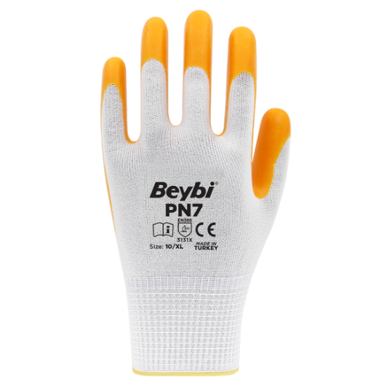 Beybi Pn7-Sarı Eldiven 12'li