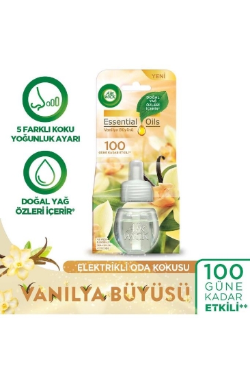 Air Wick Elektrikli Oda Kokusu Yedek Şişe Vanilya Büyüsü - Esansiyel Yağ