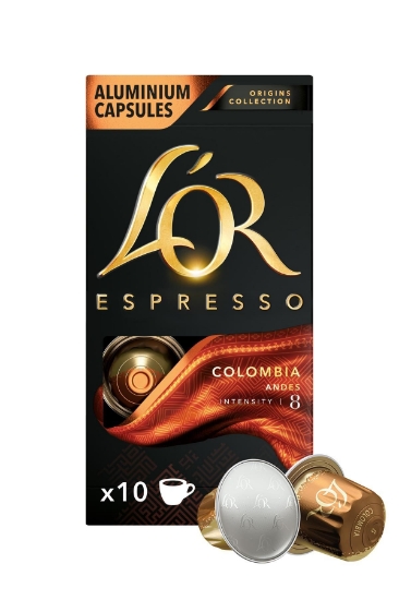 L'OR Espresso Origin Colombia  Nespresso Uyumlu Alüminyum Kapsül 