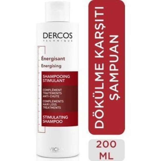 Vichy Dercos Energy Shampoo 200 ml - Saç Dökülmesine Karşı Enerji Veren Şampuan
