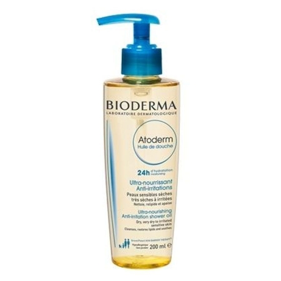 Bioderma Atoderm Shower Oil 200Ml - Kuru Hassas Ve Atopik Ciltlere