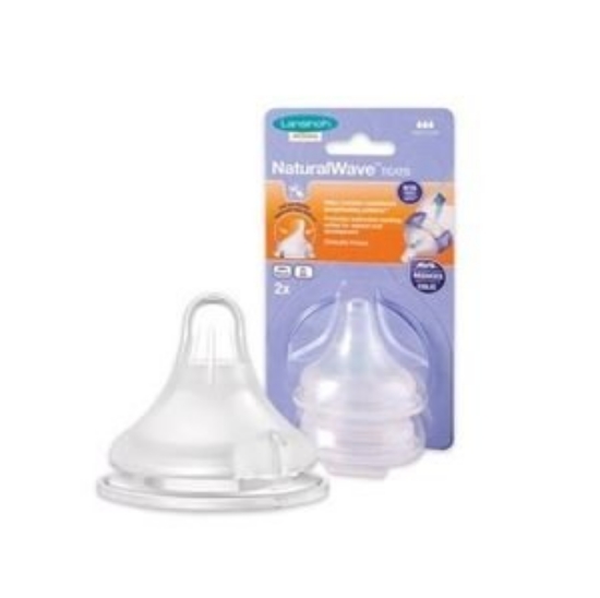 Lansinoh Natural Wave 2 li  Biberon Emziği - Orta Akış