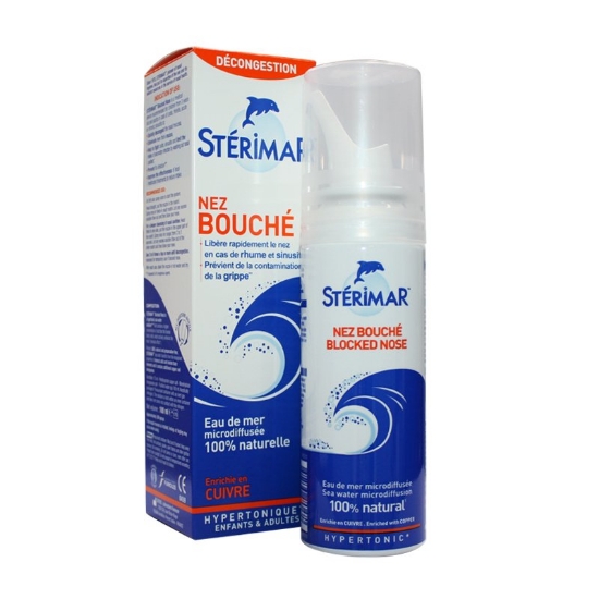 Sterimar Tıkalı Burun Hipertonik Okyanus Suyu 100 ml