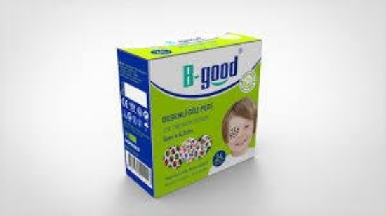 B-Good Desenli Göz Pedi 5cm x 6,2cm 24'lü