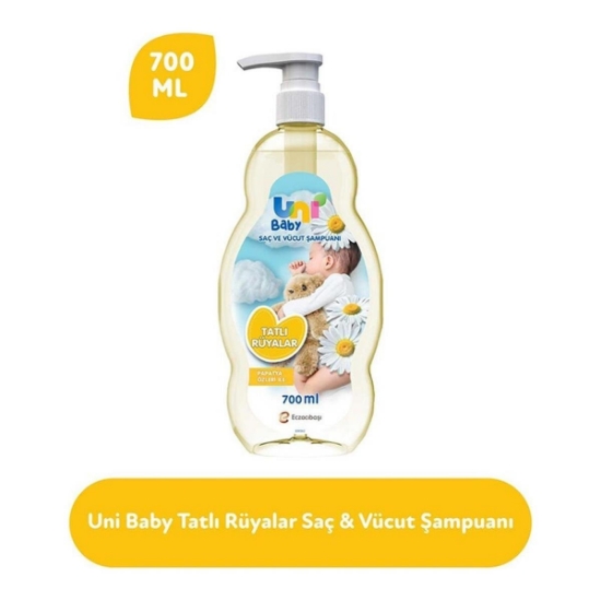 Uni Baby Saç ve Vücut Şampuanı Tatlı Rüyalar Papatya Özlü 700ml