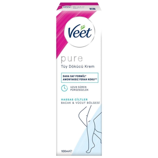 Veet Pure Tüy Dökücü Krem Hassas Ciltler 100 Ml