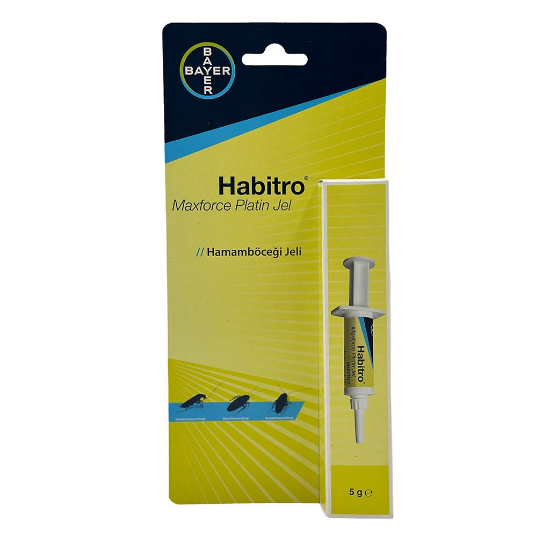 Bayer Habitro Maxforce Platin Hamam Böceği  Böcek Kovucu Jeli 5 gr
