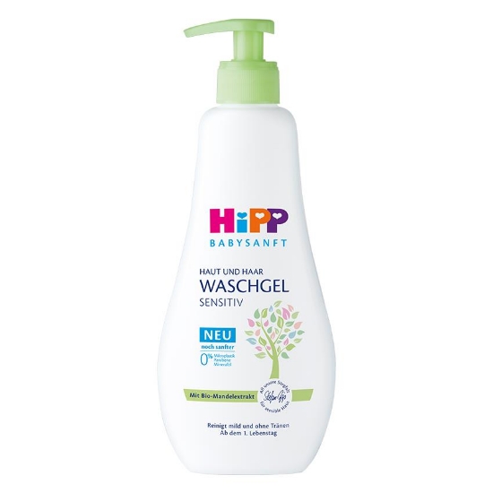 Hipp Babysanft Saç Ve Vücut Banyo Jeli ve Yenidoğan Şampuanı 400 