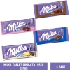 Milka Tablet Çikolata Oreo Serisi - 4 Adet