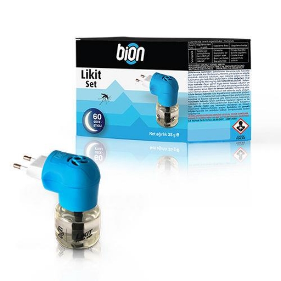 Filit  Bion Elektro Likit Yedek Şişe Böcek Kovucu  60 Gece + Isıtıcı Makina