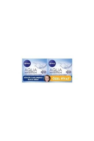 Nivea Aqua Sensation Canlandırıcı Bakım Kremi 50 ml X 2 Adet