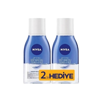 Nivea Make Up Expert Çift Fazlı Göz Makyaj Temizleyici 125 ml x2 Adet 2li set