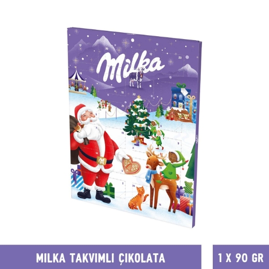 Milka Yeni Yıl Takvimli Çikolata 90 gr