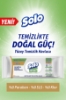 Solo Sirke ve Karbonat Katkılı Yüzey Temizleme Havlusu  Islak Mendil 100 lü