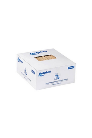 Dolphin Tahta Karıştırıcı 10cm 1000 Adet
