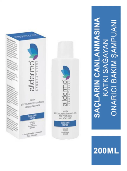 Alldermo Onarıcı Bakım Şampuanı  200 ml