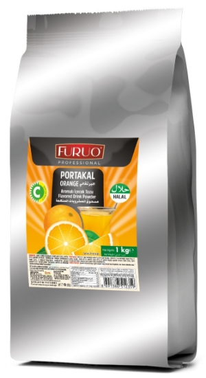 Furuo Portakal Aromalı İçecek Tozu 1 Kg