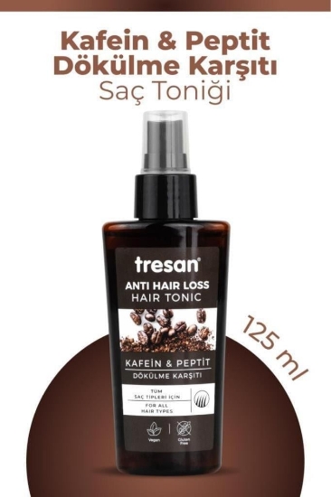 Tresan Kafein & Peptit Dökülme Karşıtı Saç Tonik 125 Ml