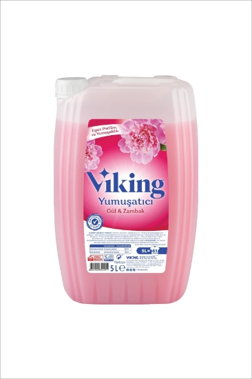 Viking Çamaşır Yumuşatıcısı Gül & Zambak 5 Litre