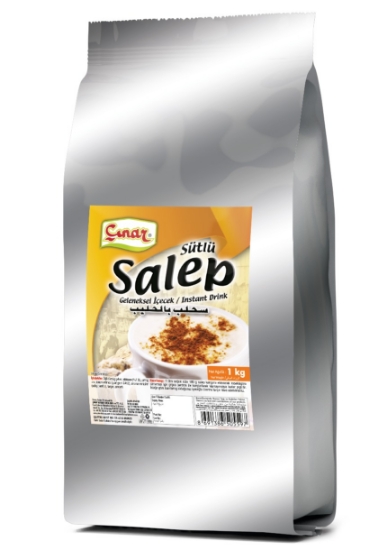 Çınar Sütlü Salepli İçecek Tozu 1 Kg