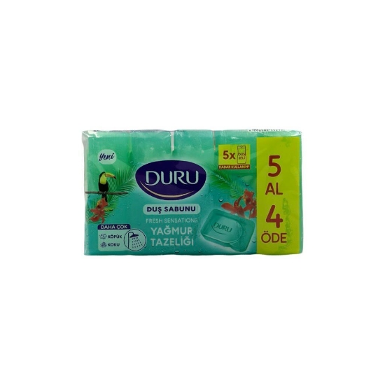 Duru Duş Sabunu Yağmur Tazeliği 5 x 150 g = 750 gr 
